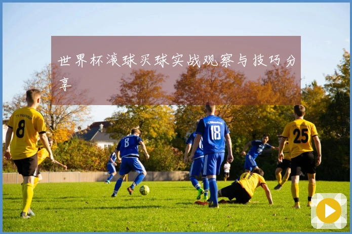 世界杯滚球买球实战观察与技巧分享