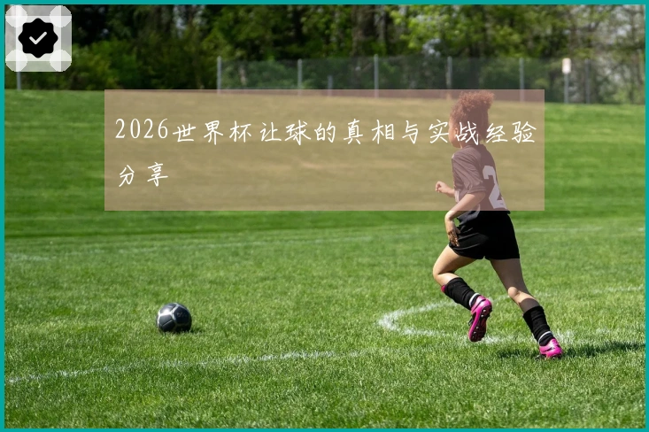 2026世界杯让球的真相与实战经验分享