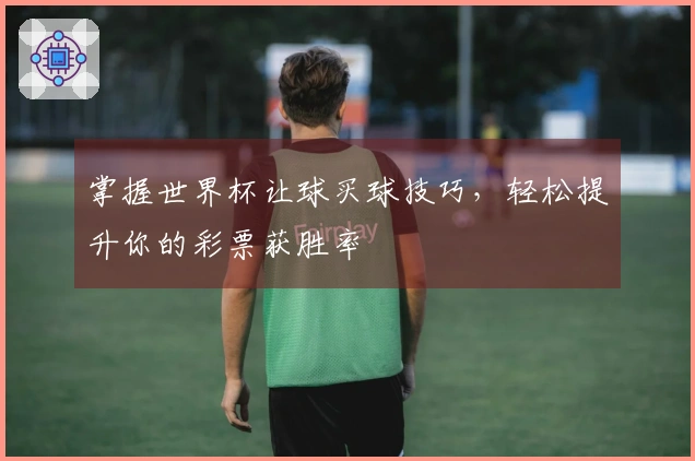 掌握世界杯让球买球技巧，轻松提升你的彩票获胜率
